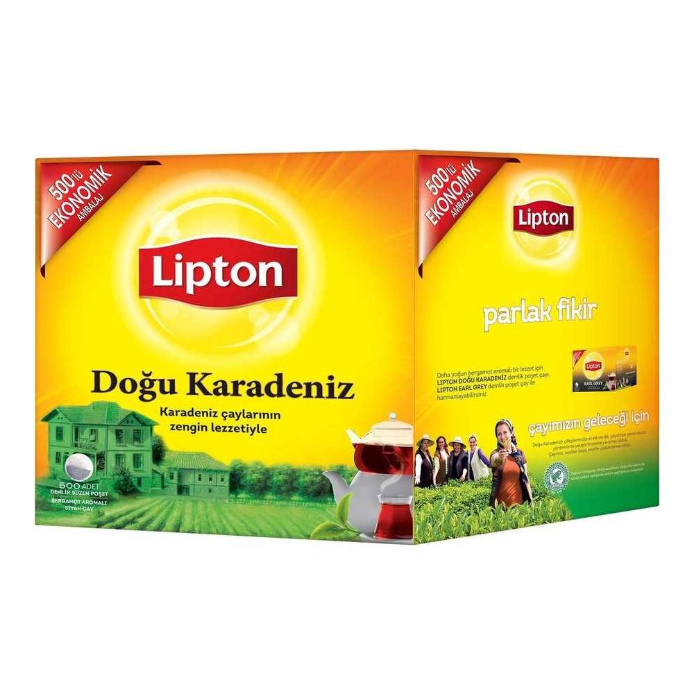 Lipton Doğu Karadeniz Demlik Poşet Çay 500'lü 3.2 gr