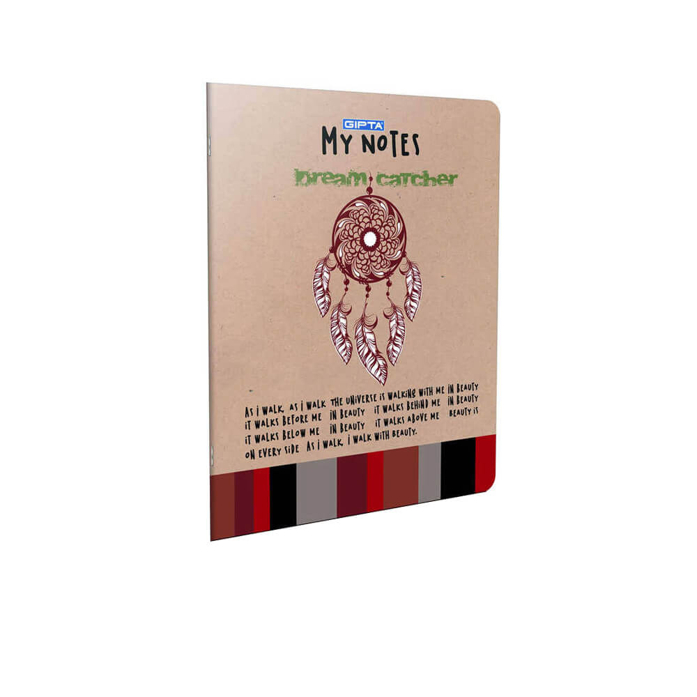 Gıpta Defter My Notes İplik Dikişli Karton Kapak 20x28 48 Yaprak Çizgisiz