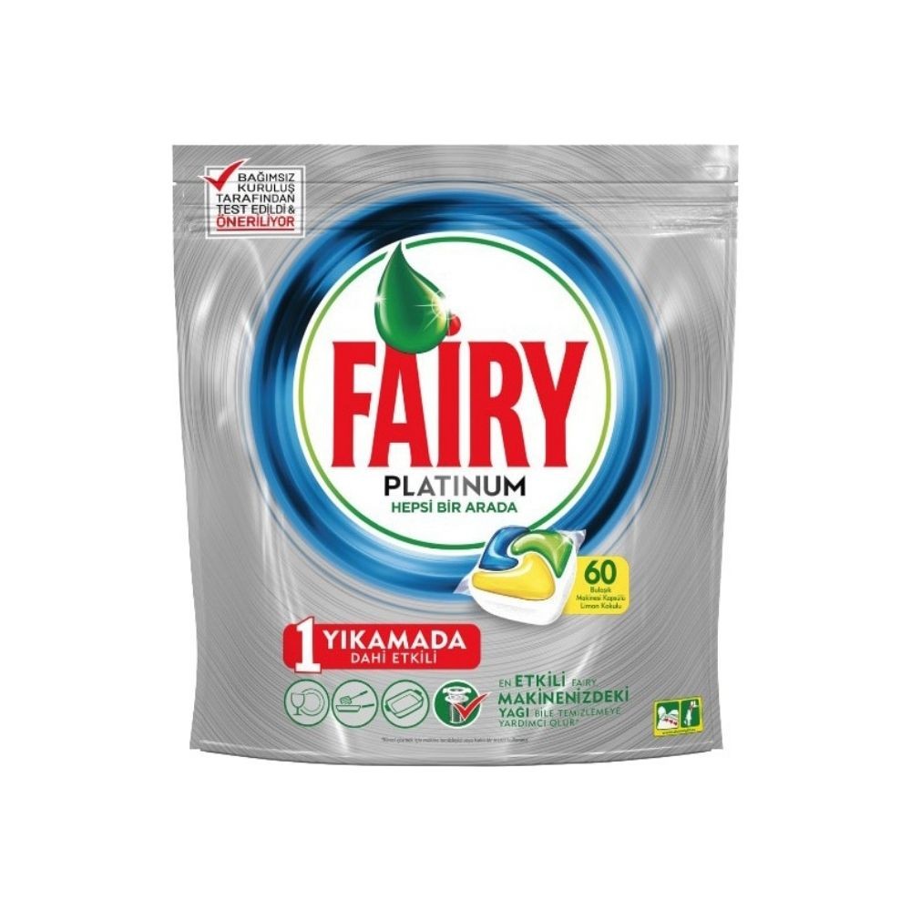 Fairy Bulaşık Makinesi Tableti Platinum 60'lı