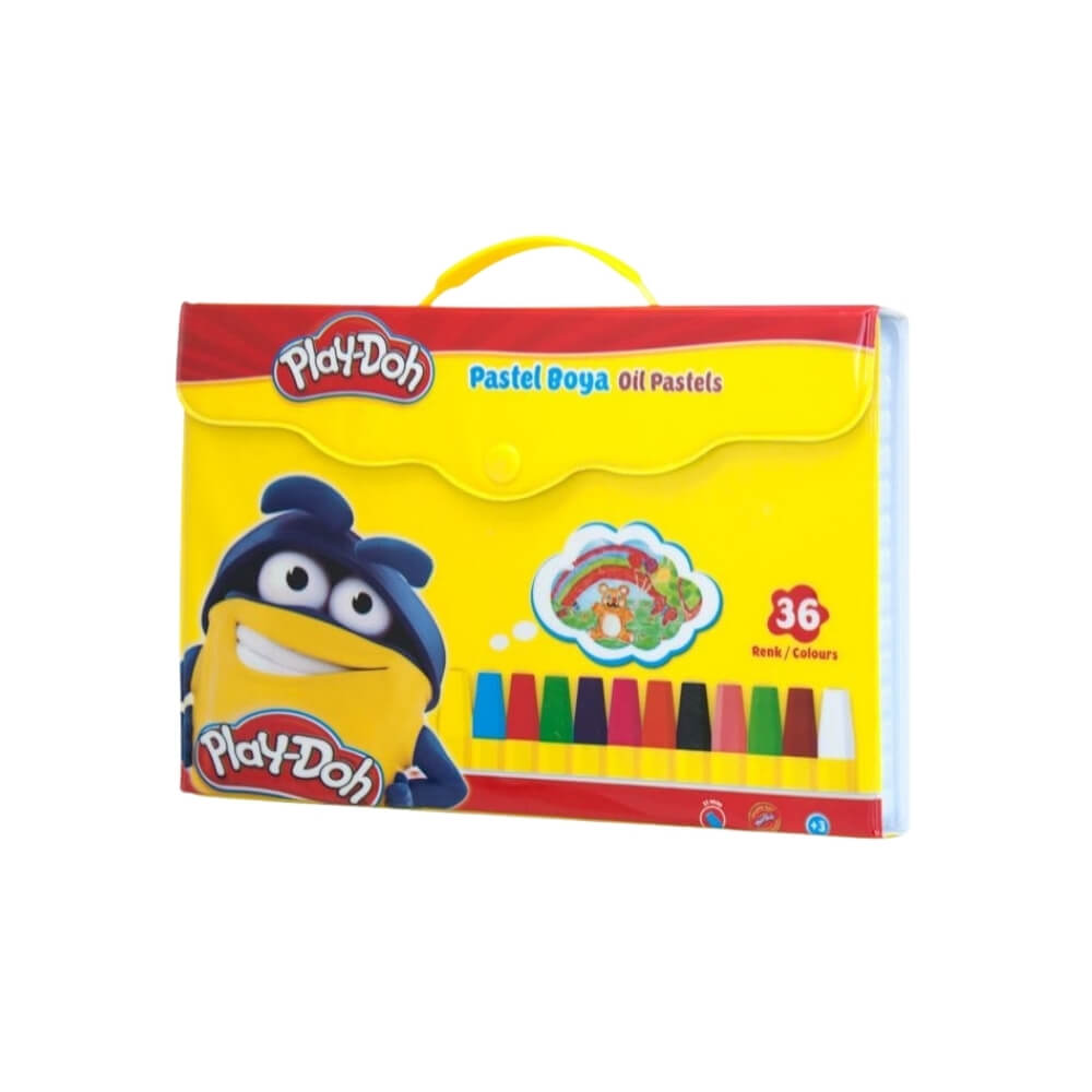 Play-Doh Pastel Boya Çantalı 36'lü