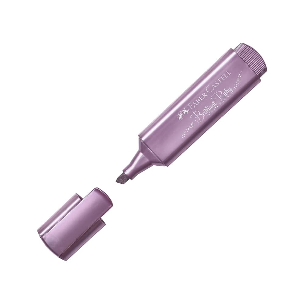 Faber-Castell Fosforlu Kalem 46 Metalik Yakut