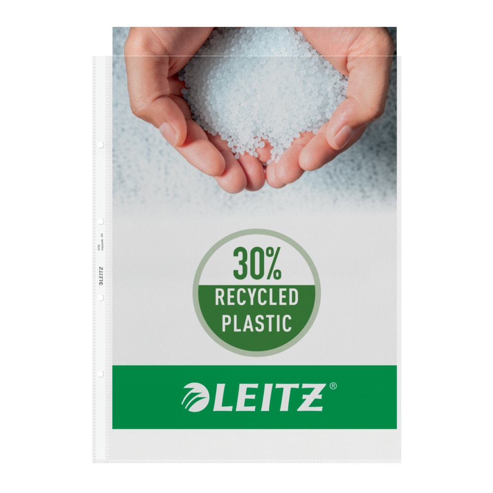 Leitz Delikli Poşet Dosya A3 Dikey 50'li Paket