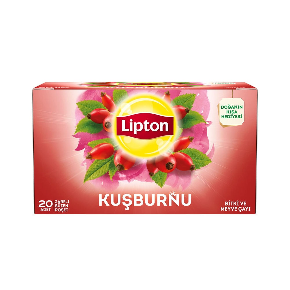 Lipton Kuşburnu Bardak Poşet 20'li 2.5 gr