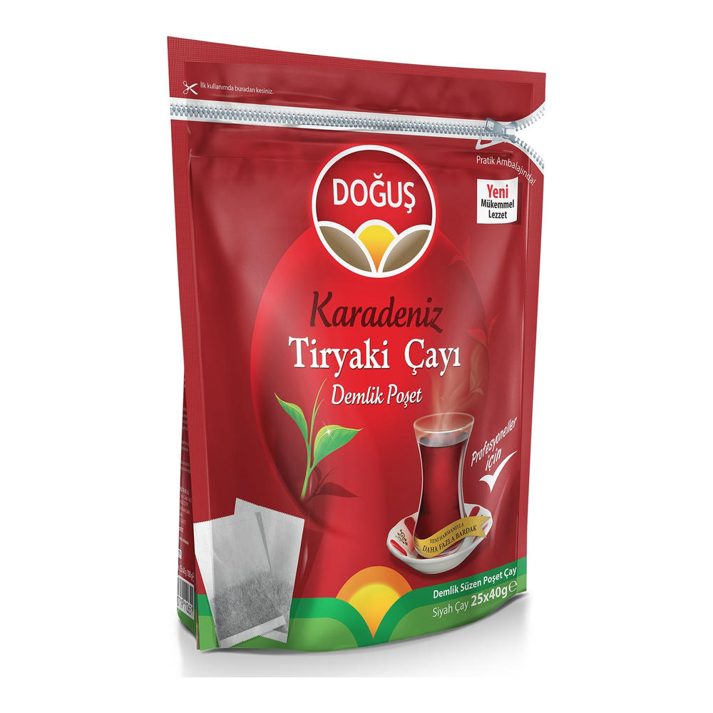 Doğuş Çay Karadeniz Tiryaki Demlik Poşet 25x40 gr