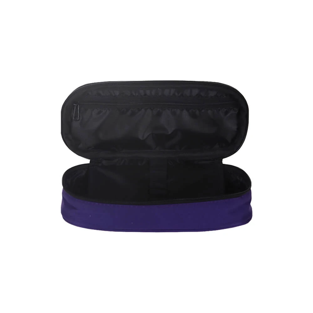 Kaukko Kalem Çantası Özel Bölmeli Koyu Mor