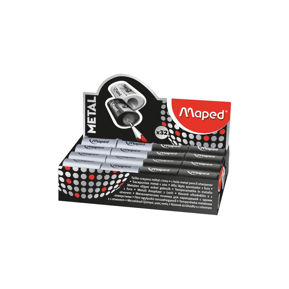 Maped Kalemtıraş Metal Satellite Tek Delikli