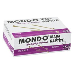 Mondo Maşa Raptiye 38 mm Altın Kutu