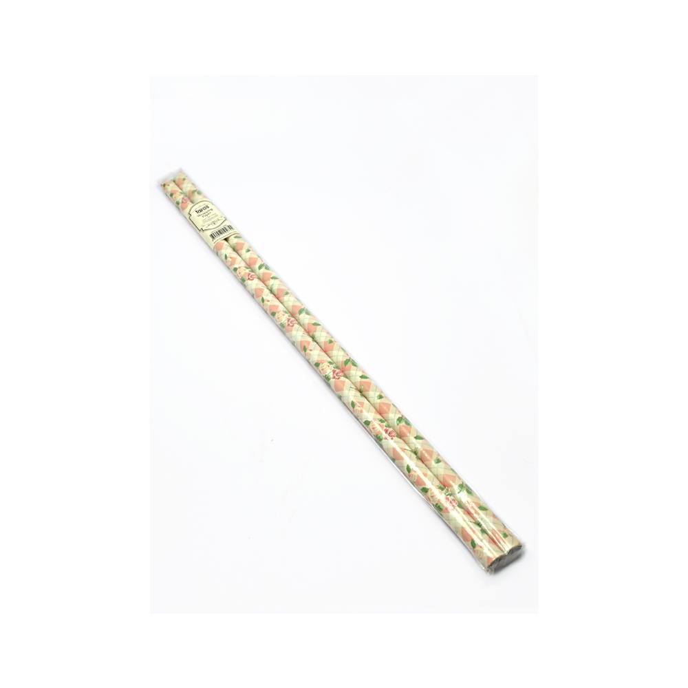 Vintage Label Hediye Paketi Kağıdı Premium 2'li