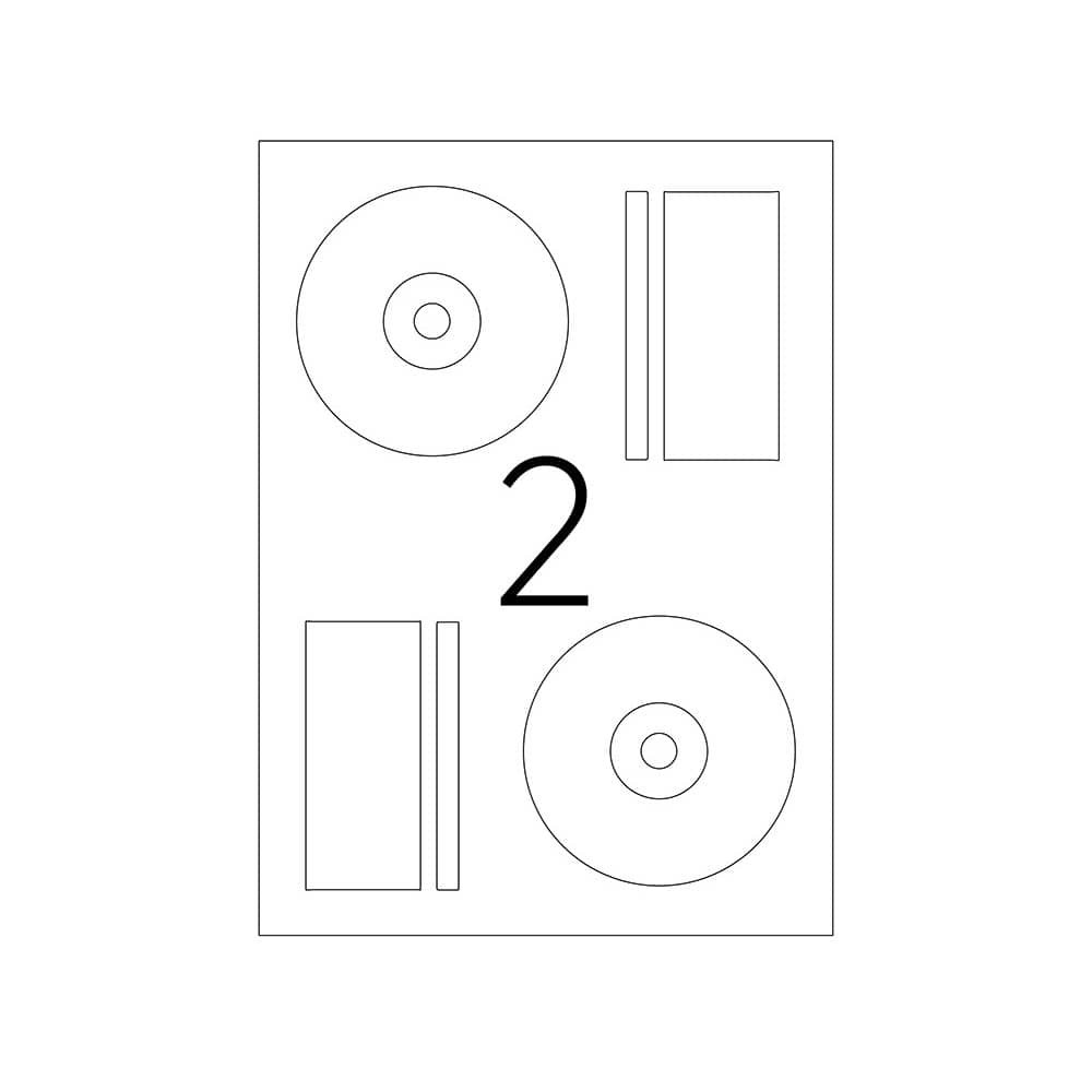 Tanex Laser Etiket 118x37 mm TW-2117