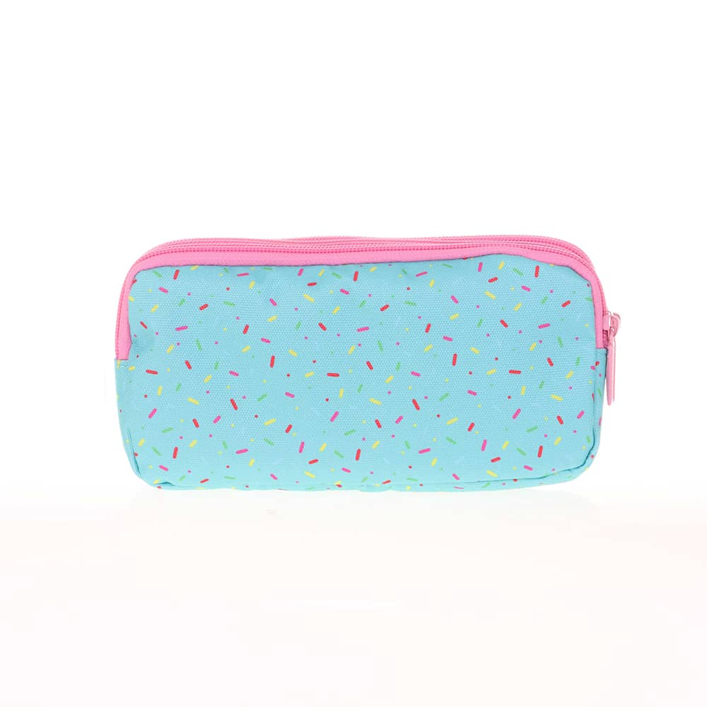 Kaukko Kalem Çantası Kids&Love 3 Bölmeli Cute Face Cat 8118