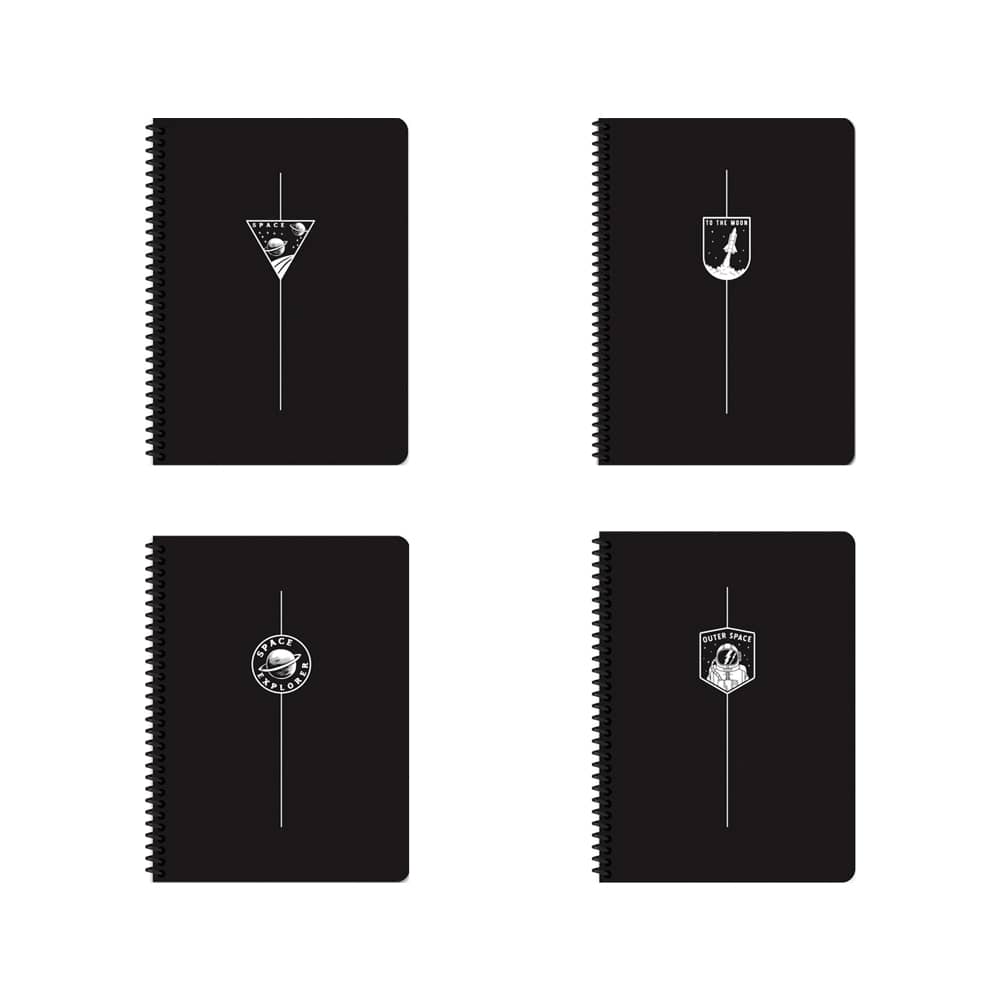 Keskin Color Defter Uzay Spiralli Pp Kapak 16,5x22,5 cm 80 Yaprak Çizgili