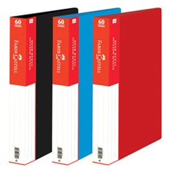 Faber-Castell Sunum Dosyası Standart 60 Yaprak Siyah