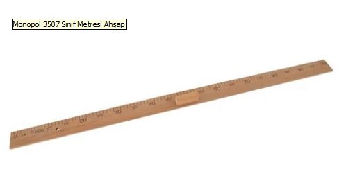 Monopol Sınıf Metresi Ahşap 100 cm