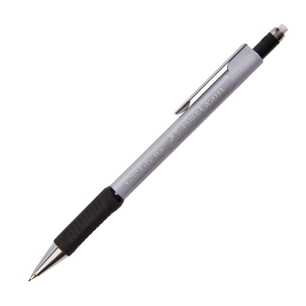 Faber-Castell Versatil Uçlu Kalem 1347 Grip II 0.7 mm Gümüş Rengi