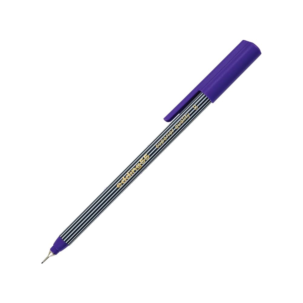 Edding Fineliner Keçeli Kalem İnce Uçlu Mor