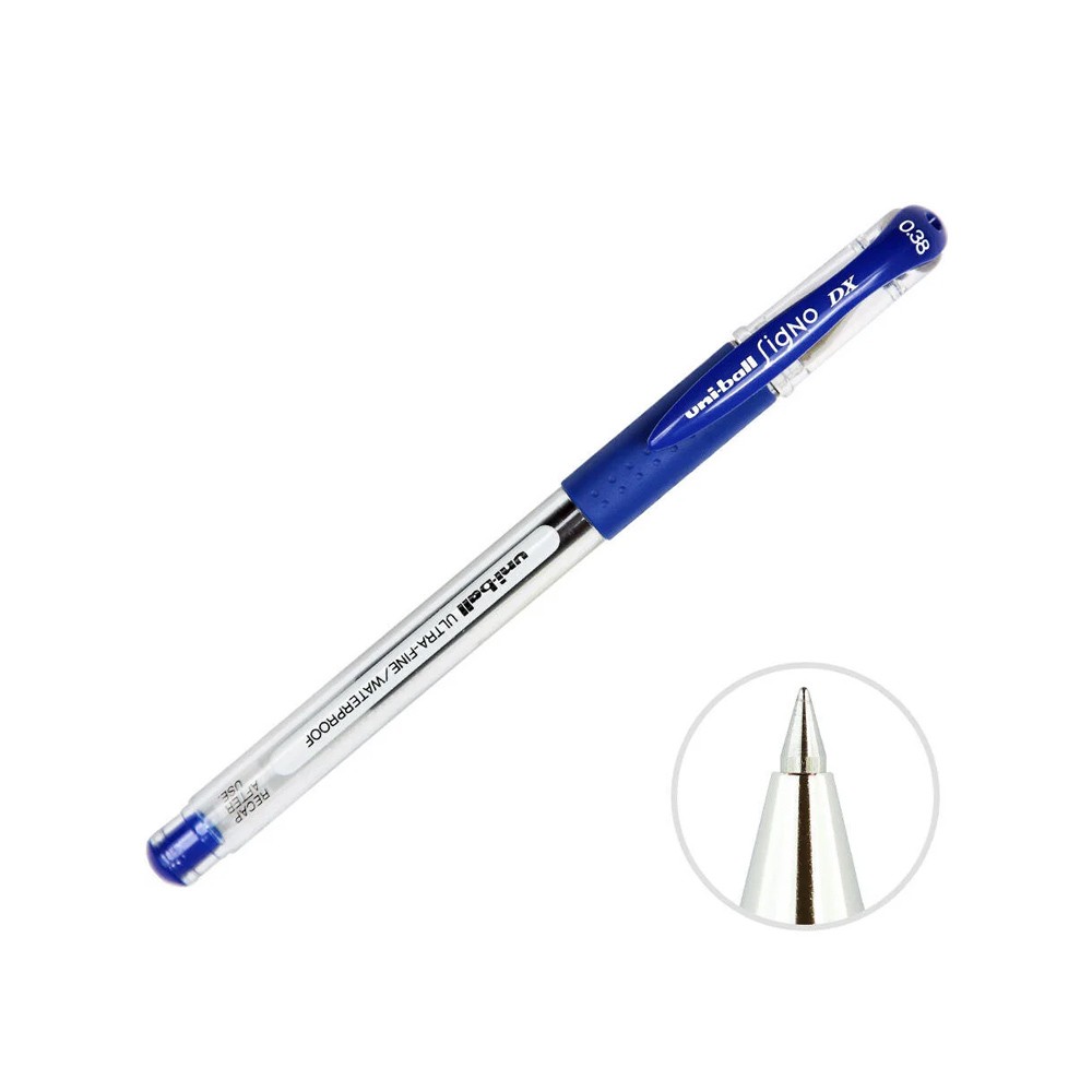 Uni-Ball Roller Kalem Dx Signo 0.38 mm Mavi