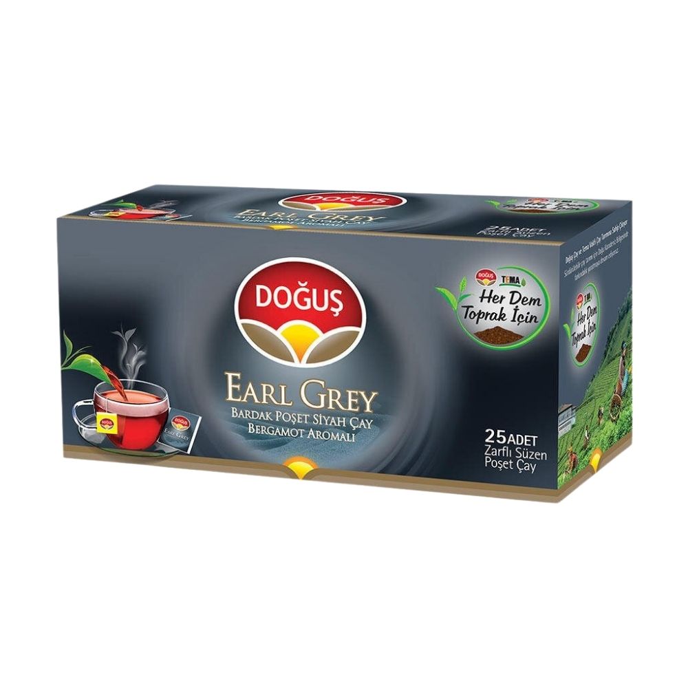 Doğuş Çay Earl Grey Bardak Poşet 2 gr 25'li