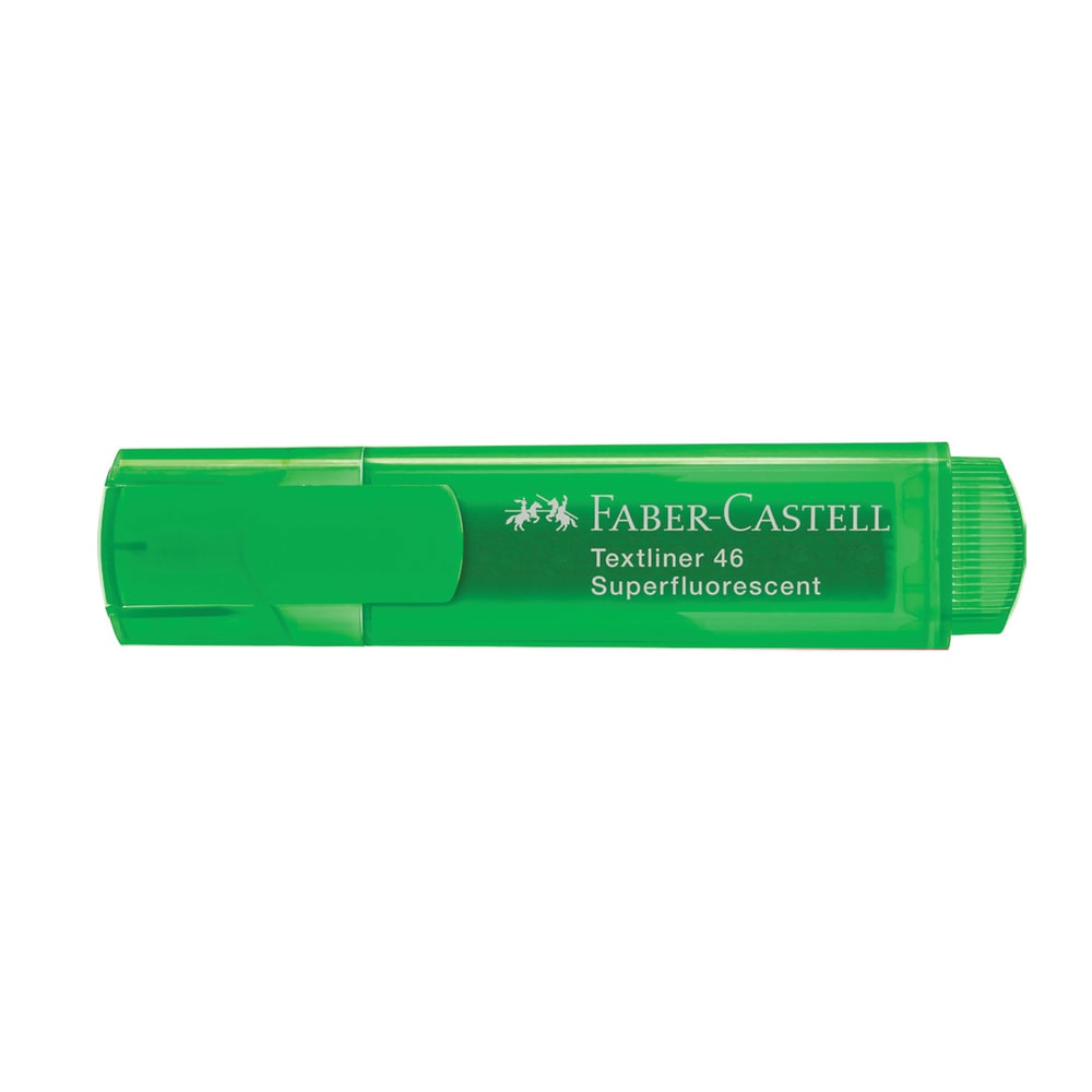 Faber-Castell Fosforlu Kalem Şeffaf Gövde 1546 Yeşil