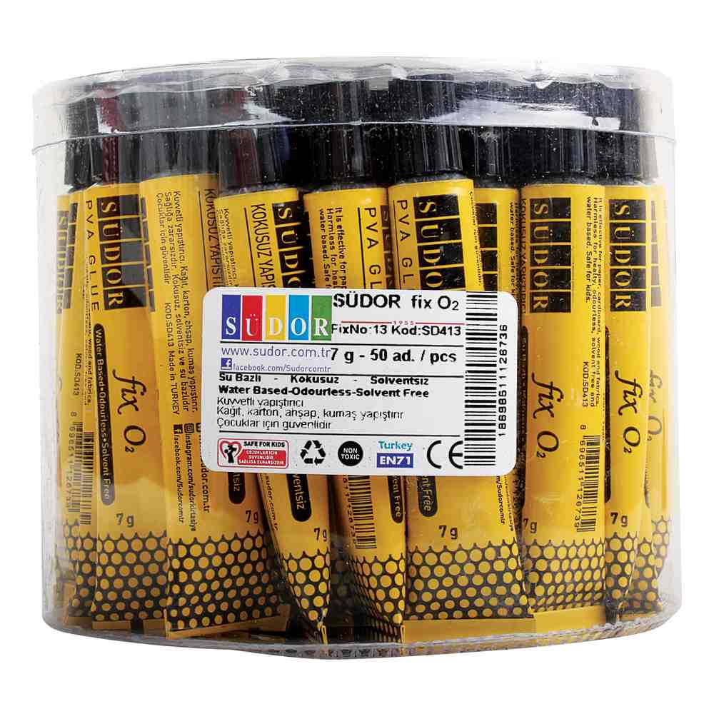 Südor Yapıştırıcı Su Bazlı Fix No3 7 gr