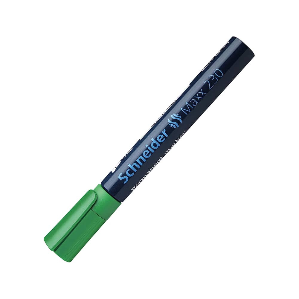 Schneider Permanent Markör Maxx 230 Mermi Uç 1-3 Mm Yeşil