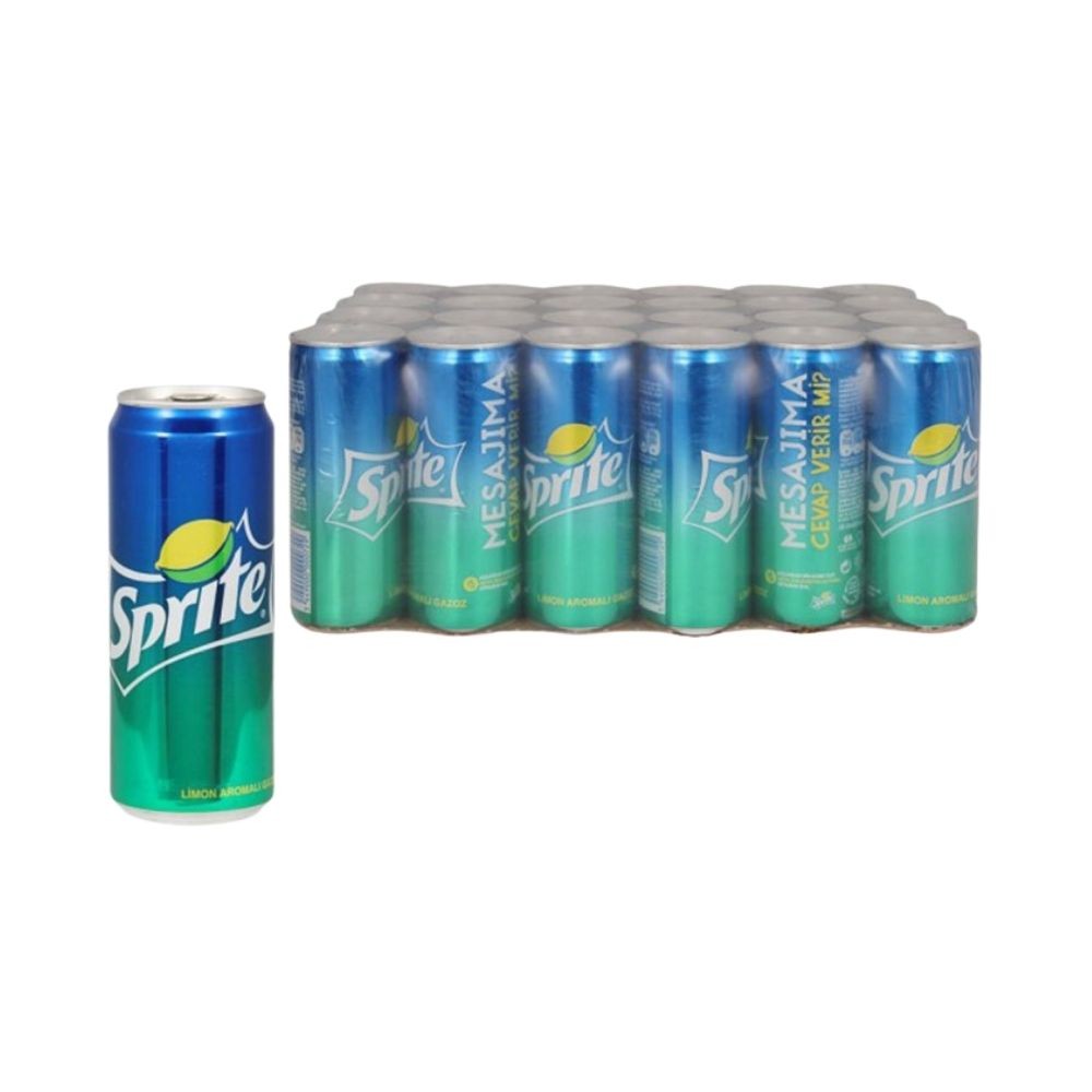 Sprite Kutu 330 ml 24'lü