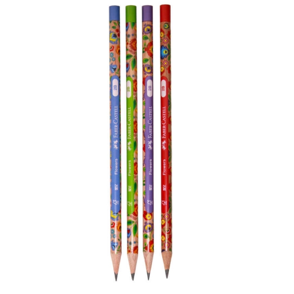 Faber-Castell Kurşun Kalem Flowers 2b