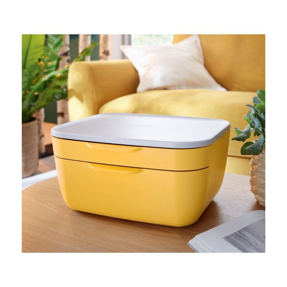Leitz Cosy Çekmeceli Evrak Rafı Sarı