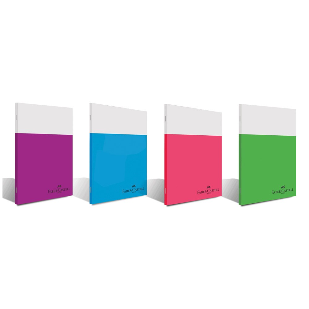 Faber-Castell Defter Pp Kapak Smart Dikişli A4 80 Yaprak Çizgisiz
