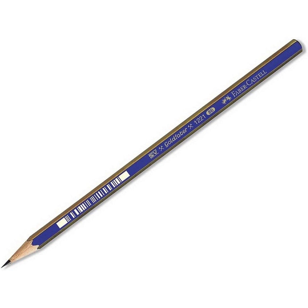 Faber-Castell Kurşun Kalem Dereceli 8B Goldfaber