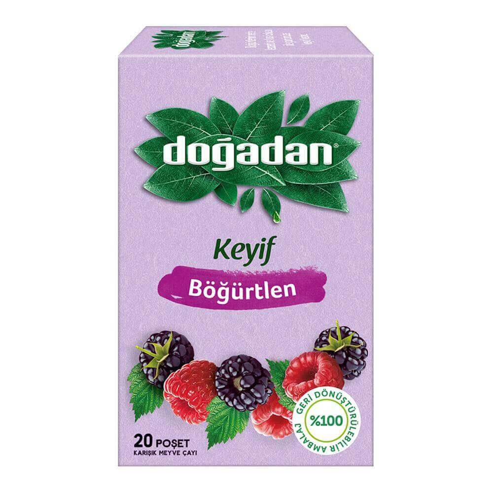 Doğadan Meyve Çayı Böğürtlen 2 gr 20'li