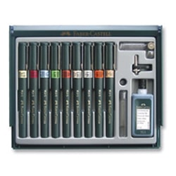 Faber-Castell Teknik Çizim Kalemi 9'lu Set