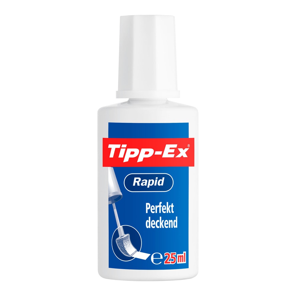 Tipp-Ex Sıvı Silici Rapid Sünger Uçlu 20 ml