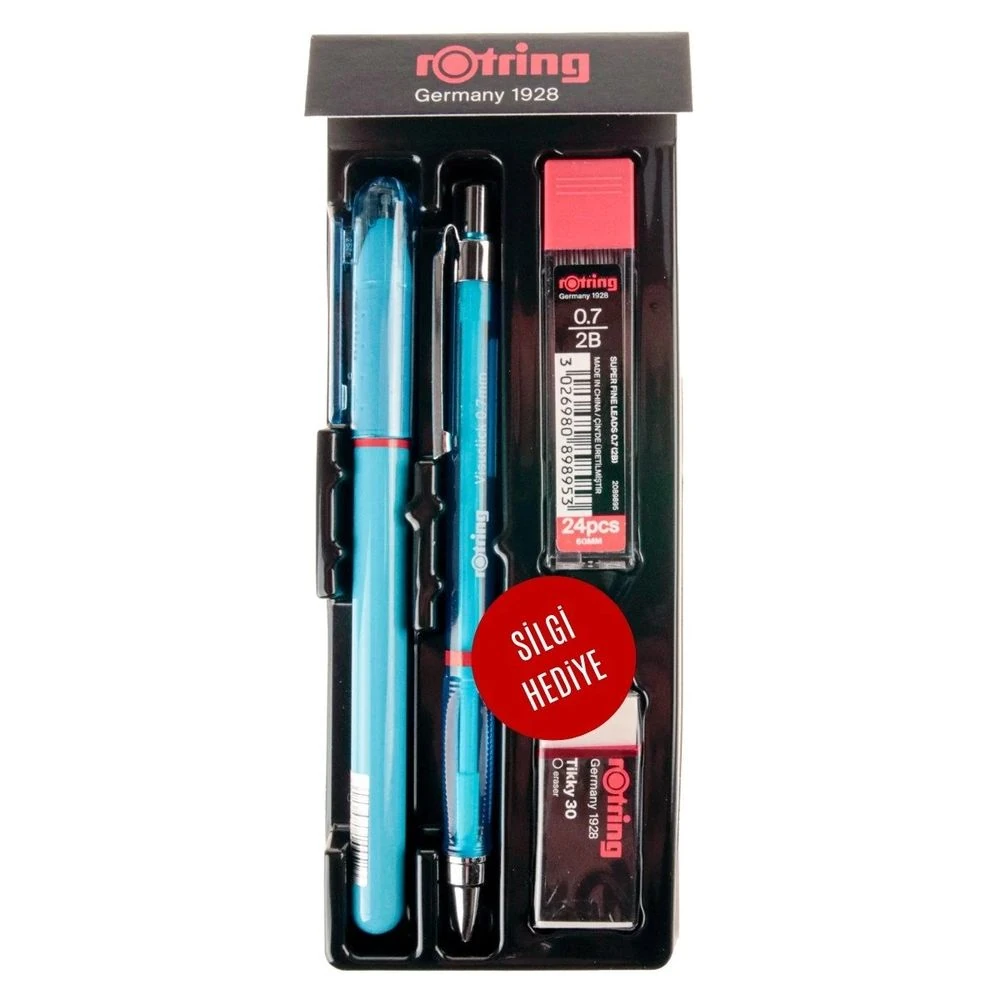 Rotring Visuclick Jel Okul Seti 0.7 mm Mavi