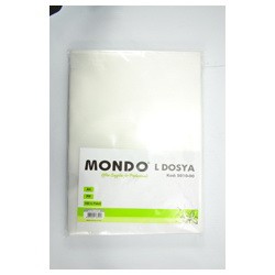 Mondo L Poşet Dosya Deliksiz A4 100'lü