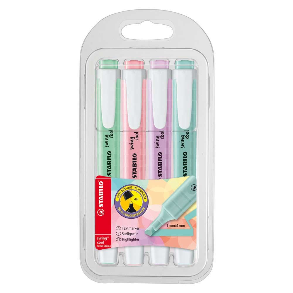 Stabilo Swing Cool Pastel 4'lü