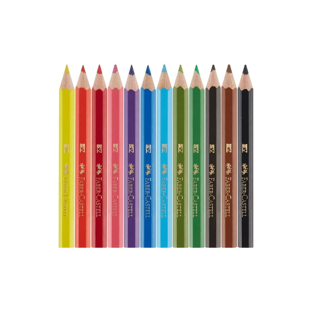 Faber-Castell Kuru Boya Redline Yarım Boy 12'li