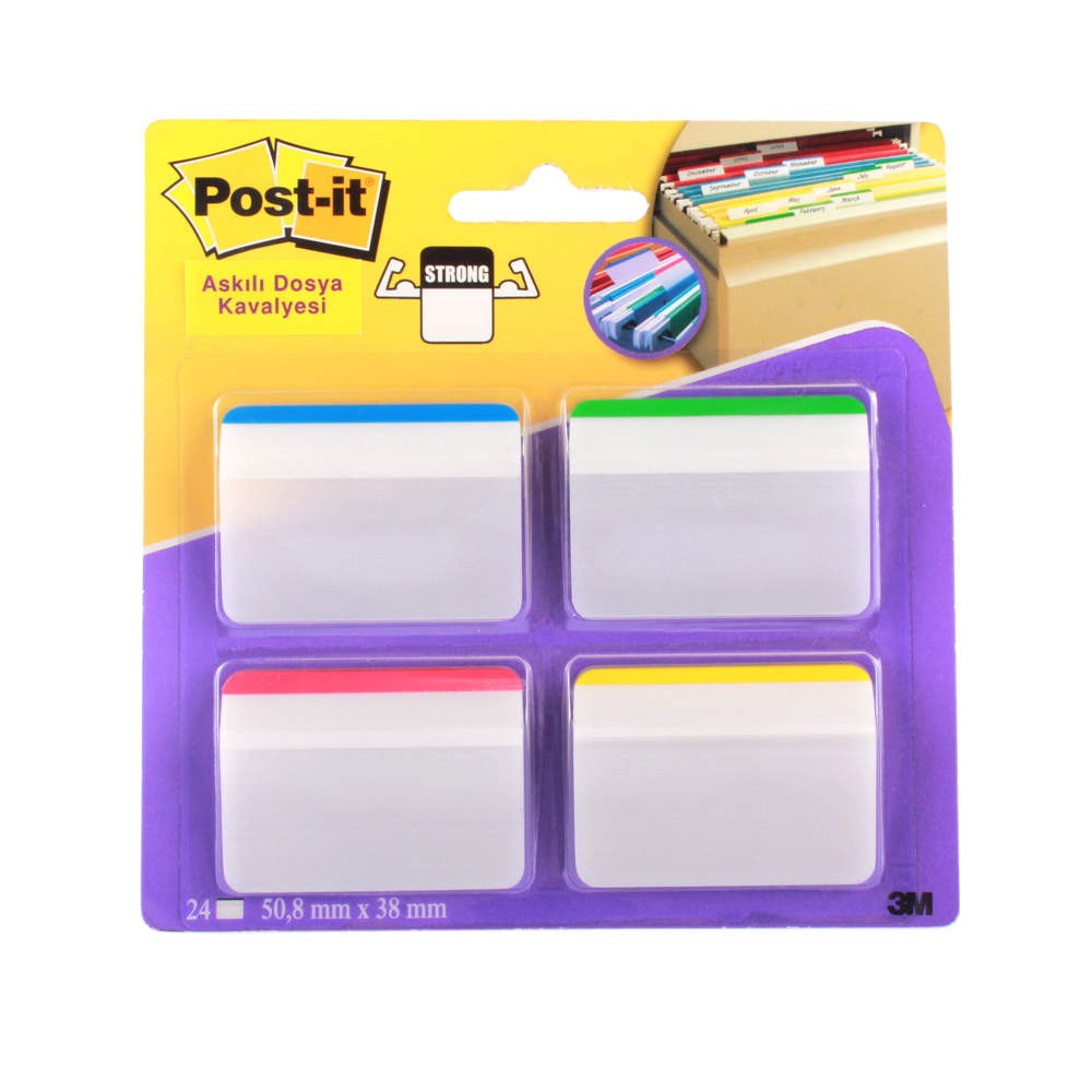 Post-it Index Sert Seperatör Kırımlı 4 Renk 6 Adet