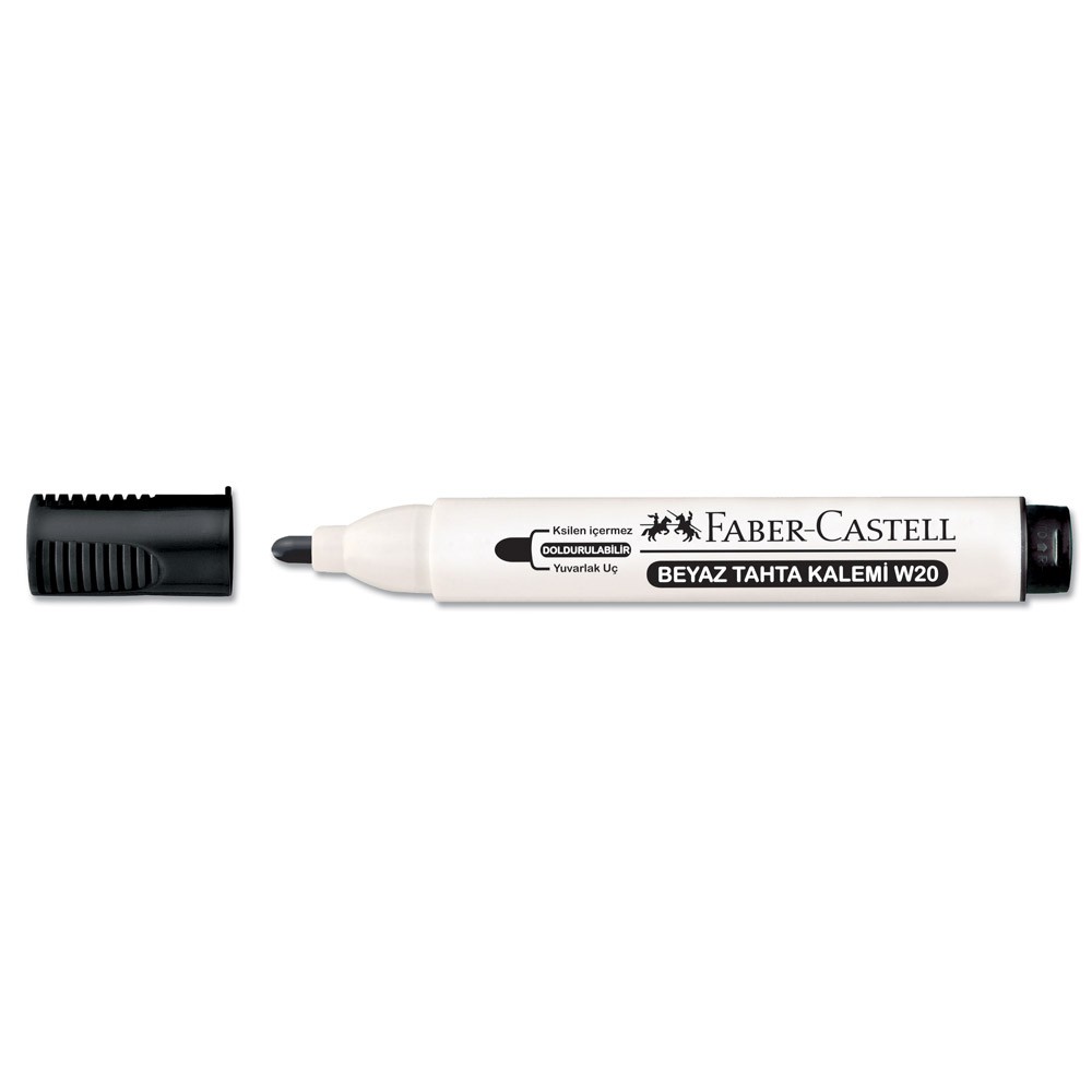 Faber-Castell Beyaz Tahta Kalemi W20 Siyah