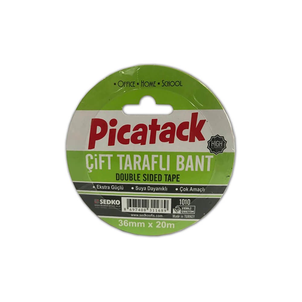 Picador Çift Taraflı Bant 36 mmx20 m Kz025 Picatack