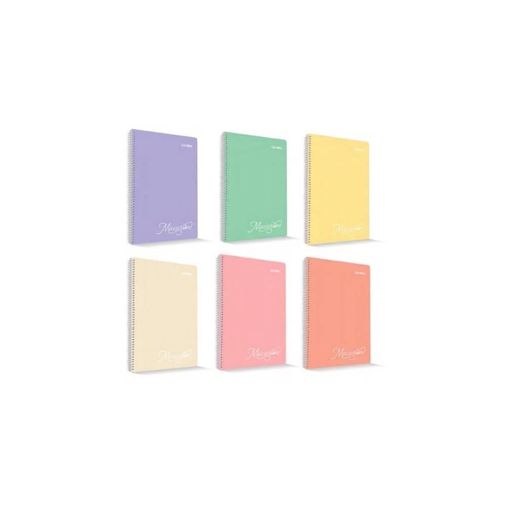Çınar Defter Okul Defteri Pastel Spiralli Pp Kapak A4 120 Yaprak Kareli