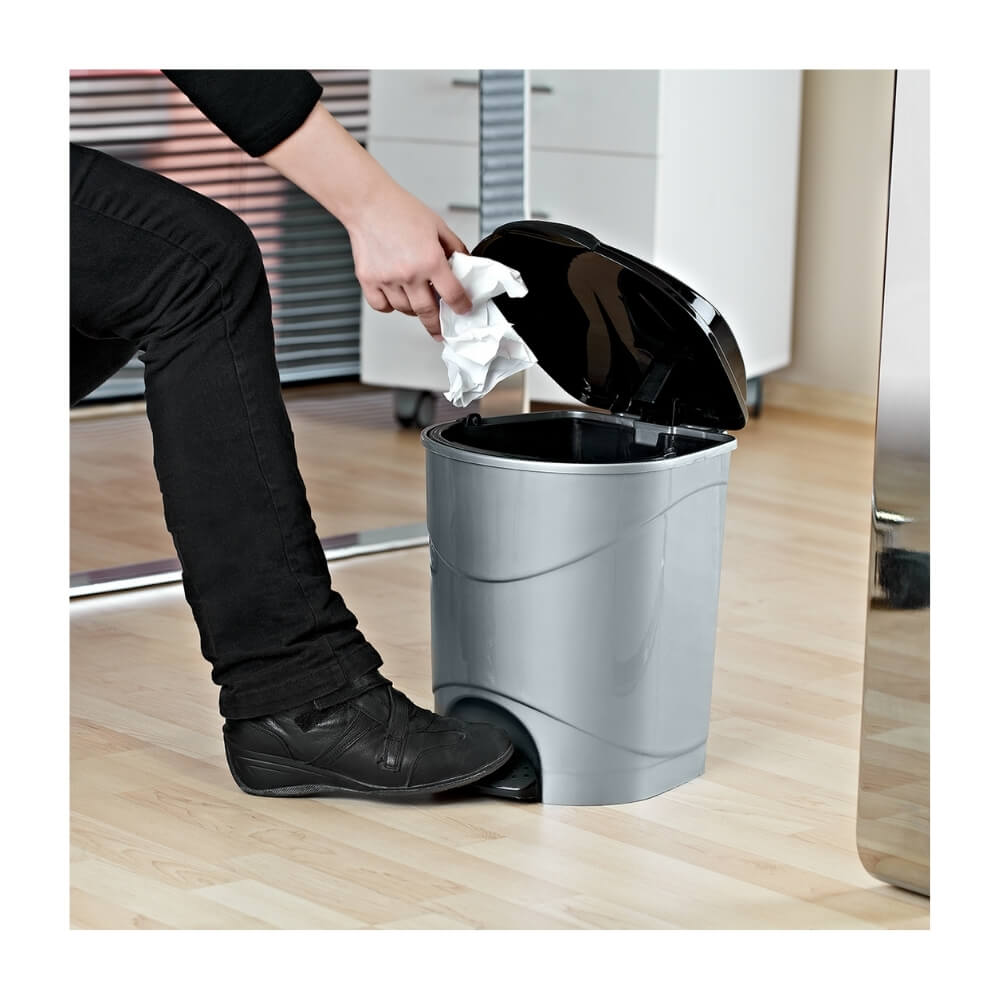 Plastart Çöp Kovası Plastik Pedallı 1 No Bella 12 lt