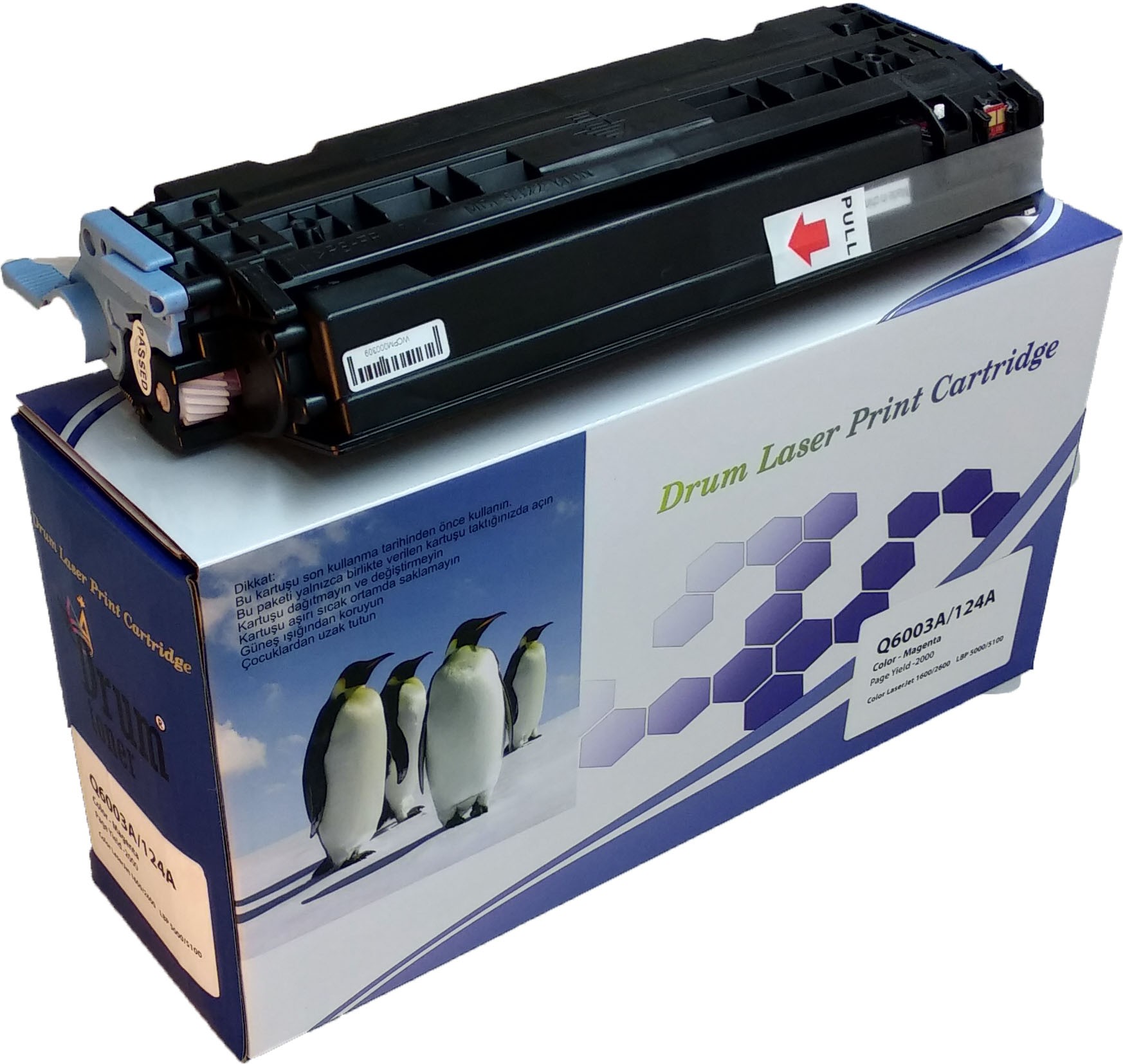 HP Q6003A TONER MUADİLİ KIRMIZI