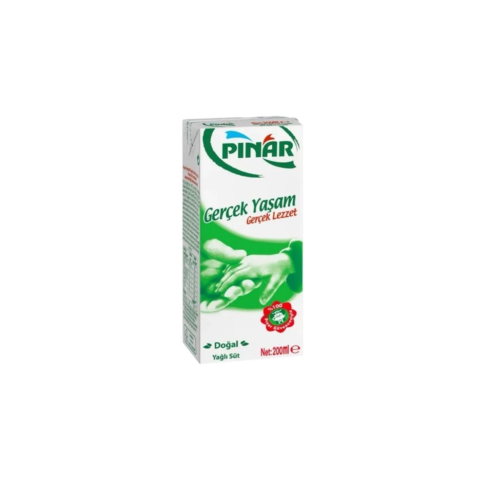 Pınar Süt Tam Yağlı 200 ml 27'li