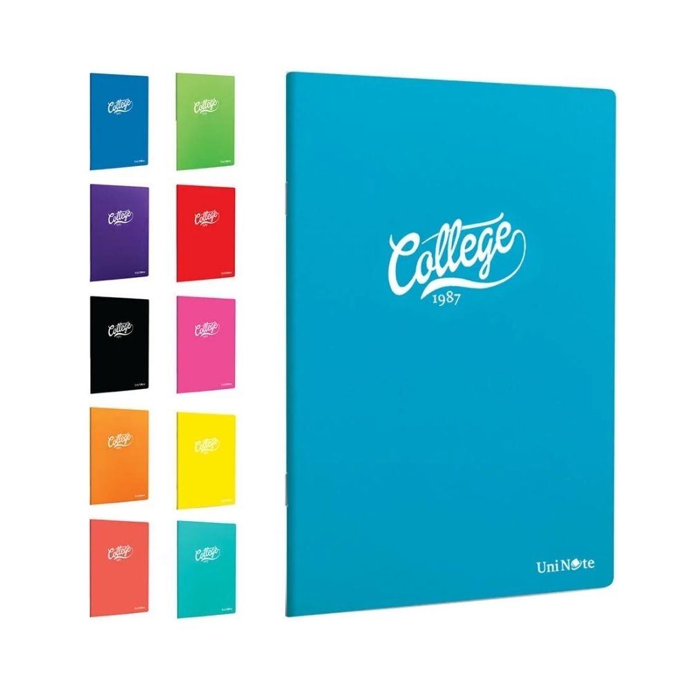 Çınar Defter Okul Defteri College Pp Kapak Dikişli A4 80 Yaprak Çizgisiz