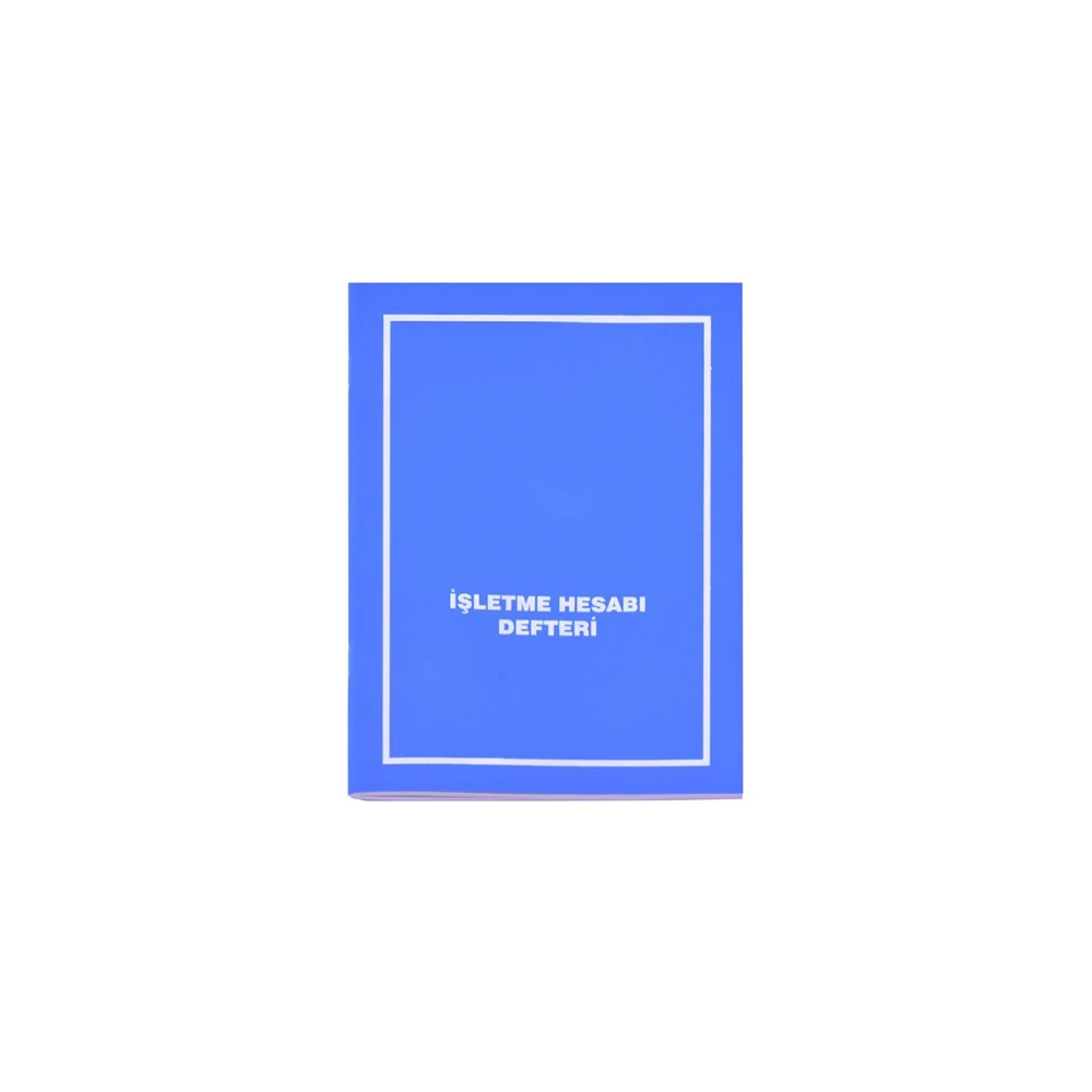 Gülpaş İşletme Defteri Plastik Kapak 20x28 cm 40 Yaprak