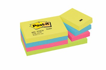 Post-it Yapışkanlı Not Kağıdı 38x51 mm Pembe Tonları