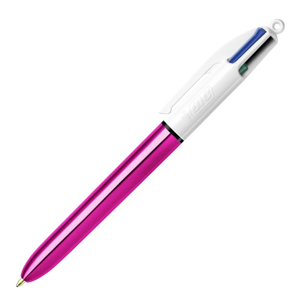 Bic Tükenmez Kalem 4 Colours Shine Pembe Gövde