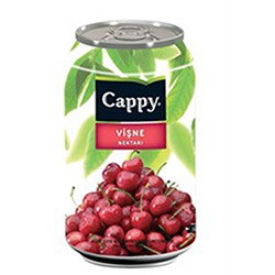 Cappy Vişne Kutu 330 ml 12'li