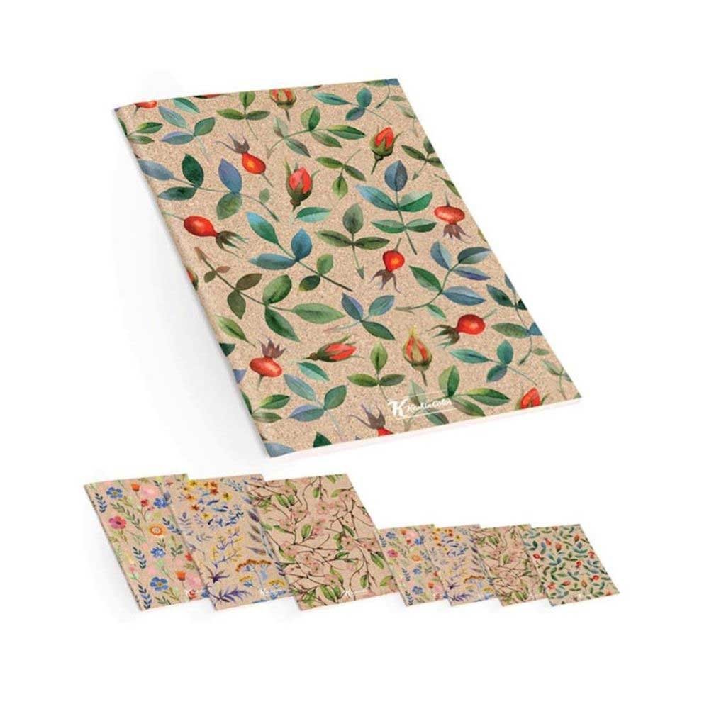 Keskin Color Defter Pattern Çiçek Pp Dik A4 60 Yaprak Kareli