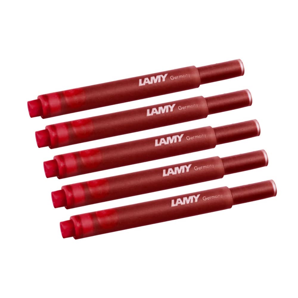 Lamy Dolma Kalem Kartuşu 5'li T10 Kırmızı
